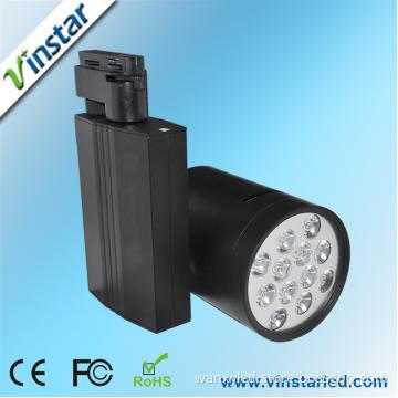 12W LED Track lamp with 3 Year Warranty Black Color